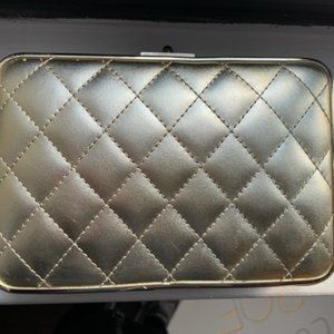 Never Used J. McLaughlin Kelly Clutch in Gold
